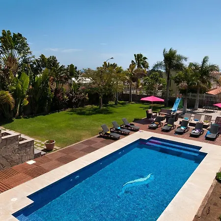 Sonnenland Grande Private Outdoor Pool Bbq Facilities Shaded Outdoor Dining Area Sonnenland Gran Canaria *